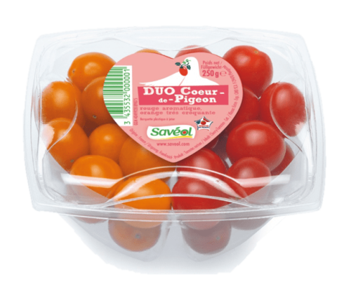 Duo de tomates cerises Cœurs-de-pigeon - 250g