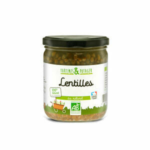 Tartine & Potager Lentilles Naturel Bio 820g