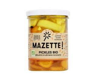 PICKLES BIO de légumes croquants Mazette 180g
