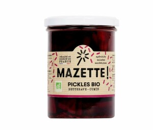 PICKLES BIO betterave cumin Mazette 200g