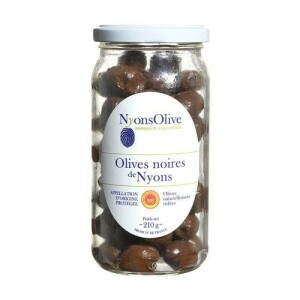 OLIVES NOIRES DE NYONS - 210G