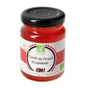 CONFIT DE PIMENT D'ESPELETTE - 120G