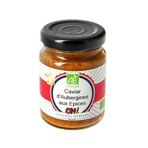 CAVIAR D'AUBERGINES AUX ÉPICES - 140G