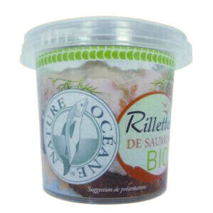 RILLETTES DE SAUMON BIO NATURE OCÉANE 90G